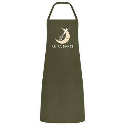 Personalized Chef Apron with Logo or Text Custom Apron for Women Men Multicolor Cooking, Baking, BBQ, Waiter, Waitress, Wedding Gift No Pockets