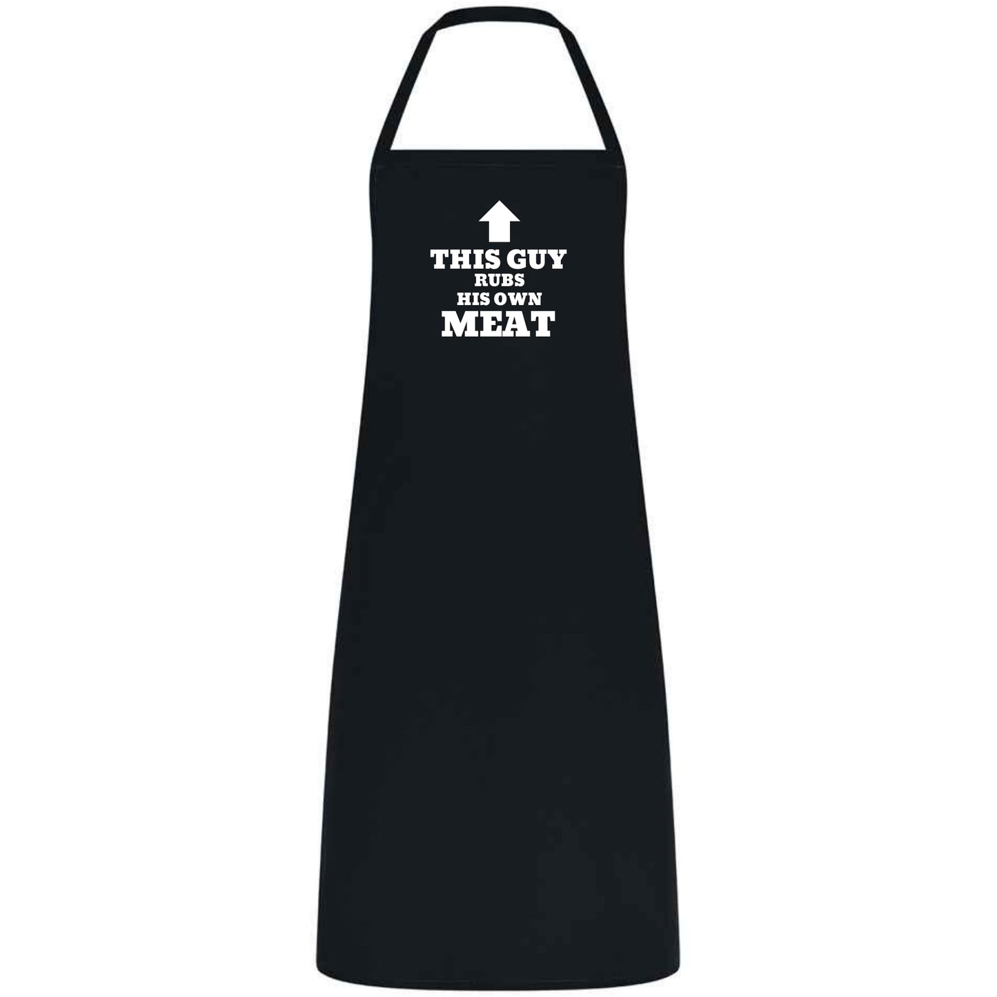 This Guy Rubs His Own Meat Apron Funny BBQ Apron for Men Husband Dad Boyfriend Multicolor Grilling Gift Father’s Day Birthday