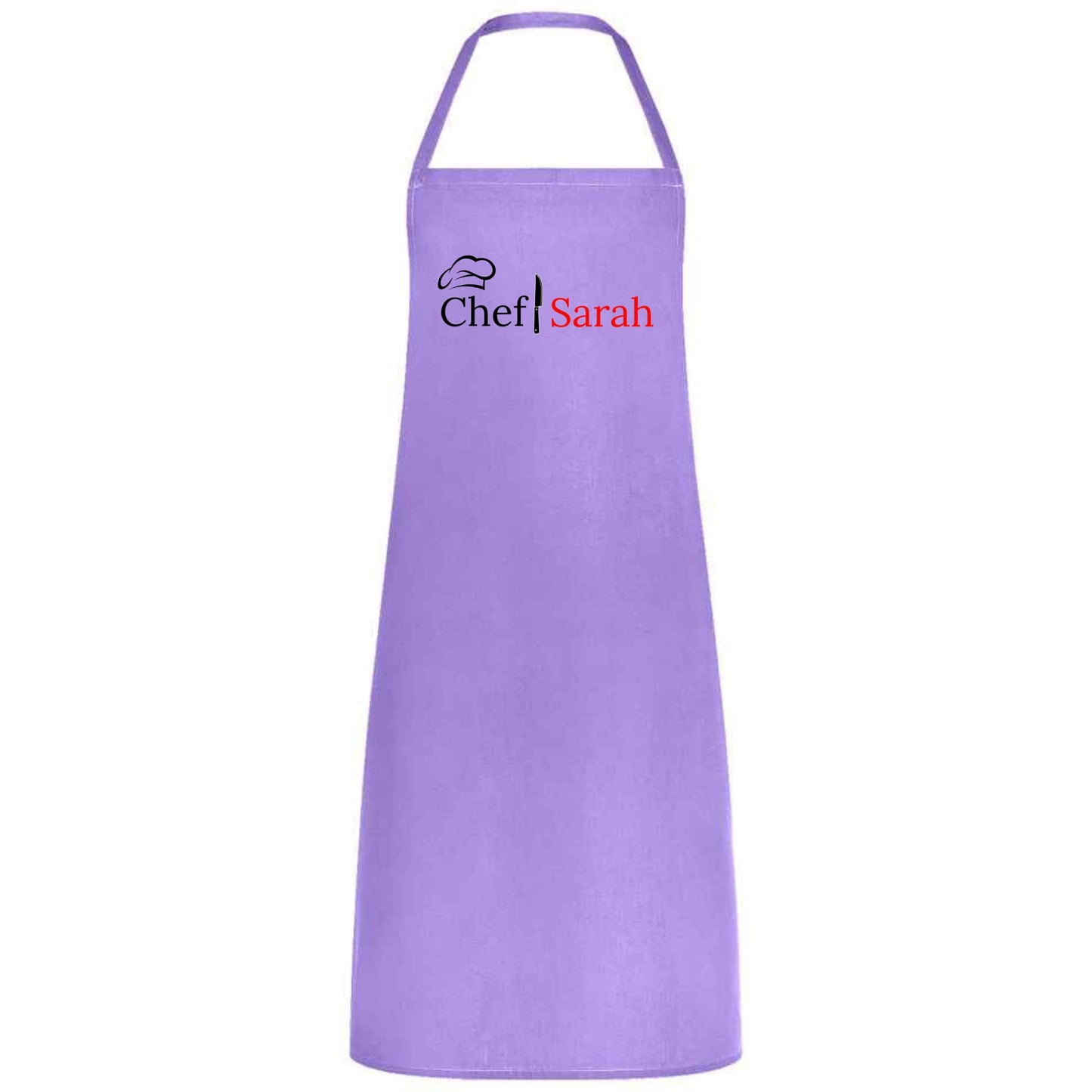 Personalised Chef Apron Custom Printed Multicolor Kitchen Apron with Name Cooking Apron for Men and Women Gift for Chef Home Cook Birthday