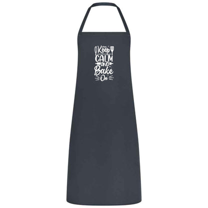 Keep Calm and Baker On Apron Funny Multicolor Baking Apron for Men and Women Kitchen Gift for Bakers Cooking Birthday and Holiday