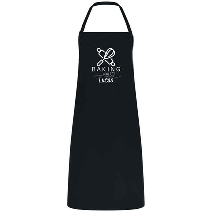 Personalized Chef Apron with Logo or Text Custom Apron for Women Men Multicolor Cooking, Baking, BBQ, Waiter, Waitress, Wedding Gift No Pockets