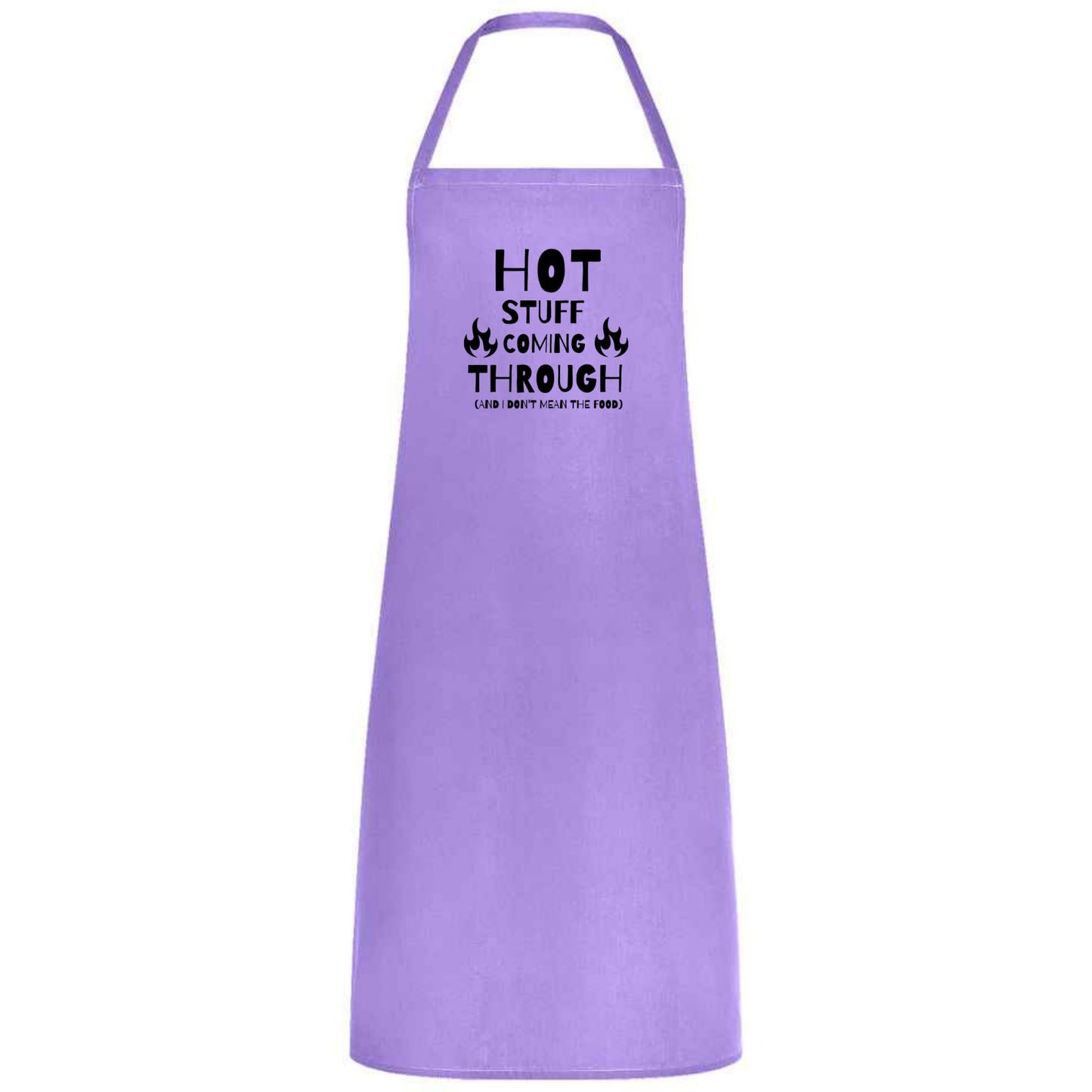 Funny Hot Stuff Coming Through Apron Multicolor Unisex Cooking Apron Chef, Waiter and Waitress Gift for Him or Her Wedding BBQ Kitchen Use