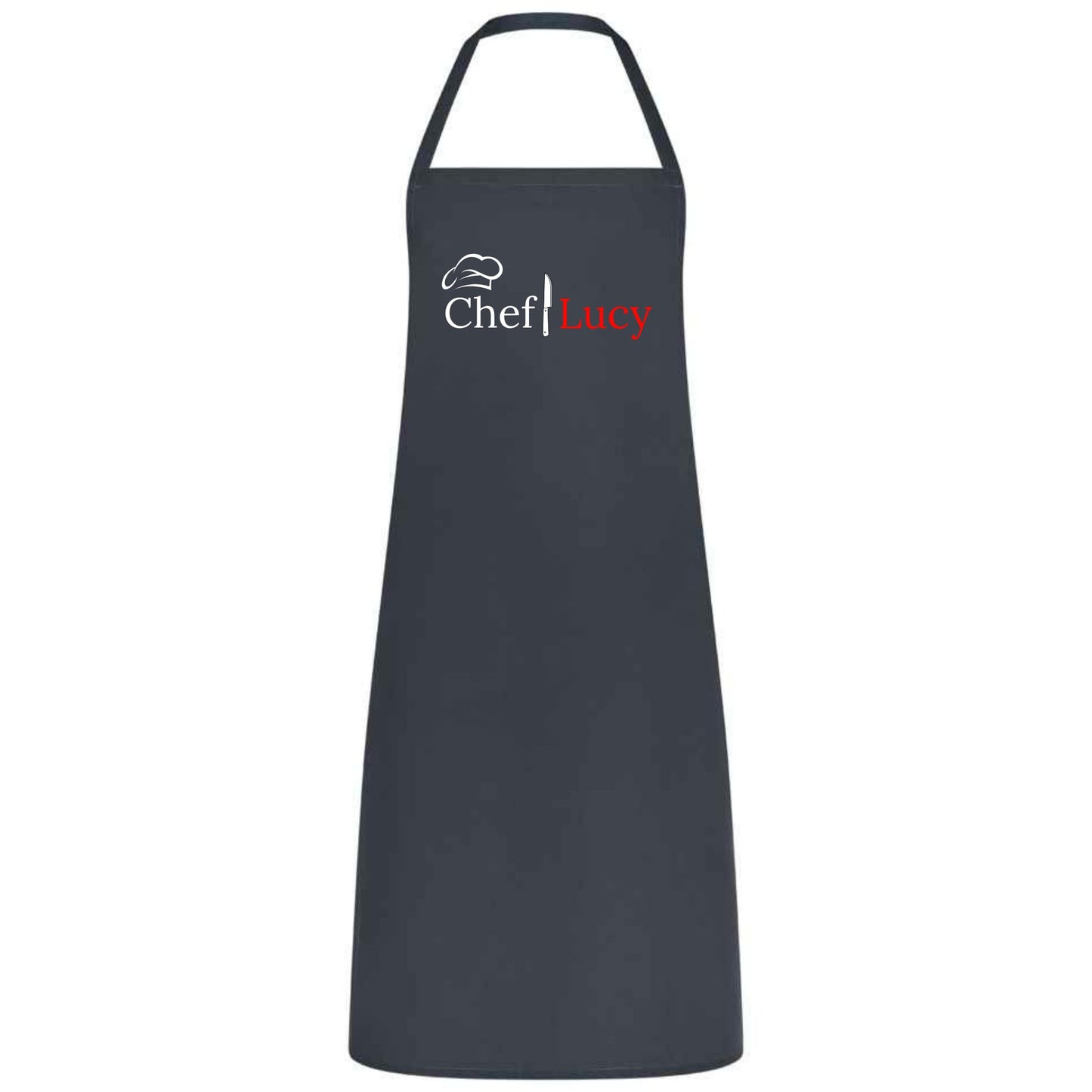 Personalised Chef Apron Custom Printed Multicolor Kitchen Apron with Name Cooking Apron for Men and Women Gift for Chef Home Cook Birthday