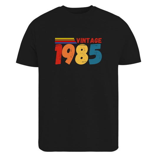 Be Buz 40th Birthday T-Shirt, Born in 1985 Aged to Perfection T-Shirt for Husband, Wife, Dad, Mum, Grandad, Grandma him her