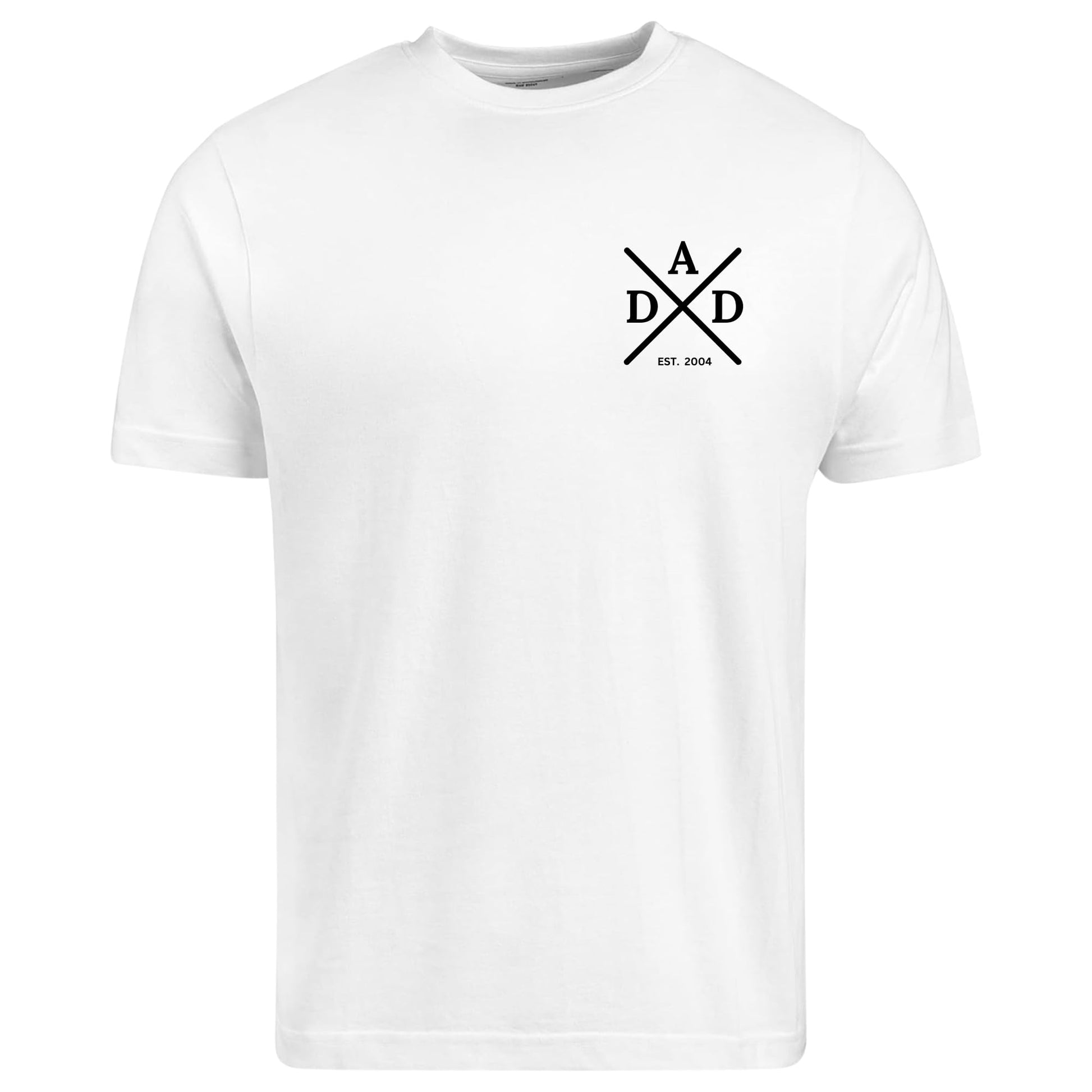 Be Buz Personalized Dad Est Mens T-Shirt for Dad - Top Tee