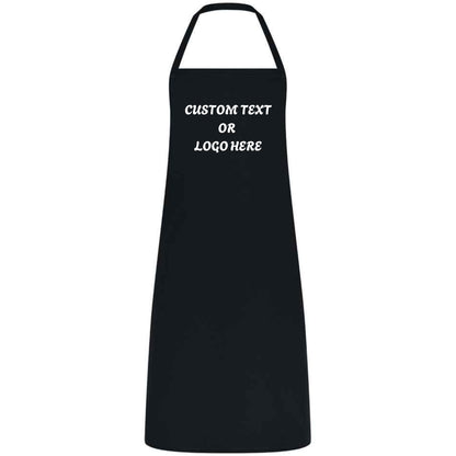 Personalized Chef Apron with Logo or Text Custom Apron for Women Men Multicolor Cooking, Baking, BBQ, Waiter, Waitress, Wedding Gift No Pockets