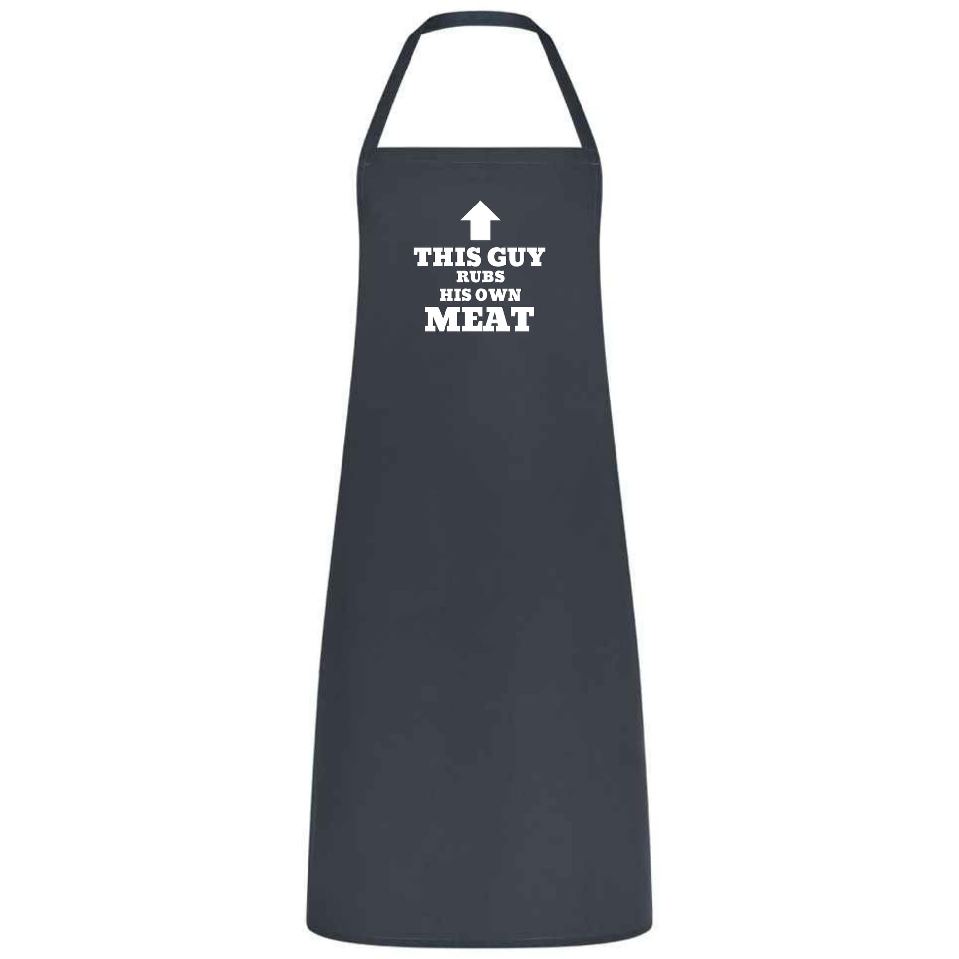 This Guy Rubs His Own Meat Apron Funny BBQ Apron for Men Husband Dad Boyfriend Multicolor Grilling Gift Father’s Day Birthday - Top Tee