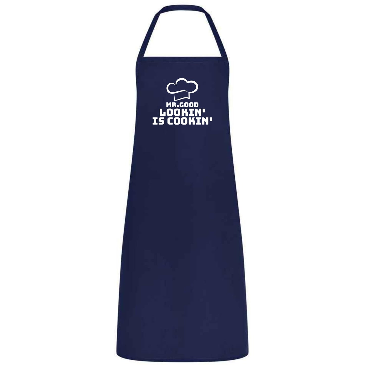 Mr Good Lookin’ is Cookin’ Multicolor Apron Father's Day Gift Chef Waiter Gift for him Perfect for Weddings BBQs Cooking