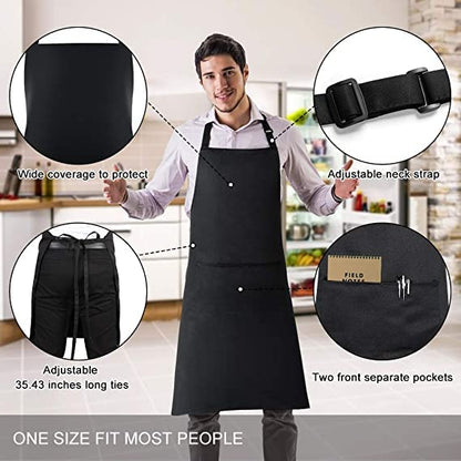MAY THE FORKS BE WITH YOU Funny Apron Bib Apron 2 Pockets BBQ Apron Coffee house Cooking Kitchen Chef Bar Hotel Women Great Gift For Husband Wife Dad Mom boyfriend Girlfriend - Top Tee