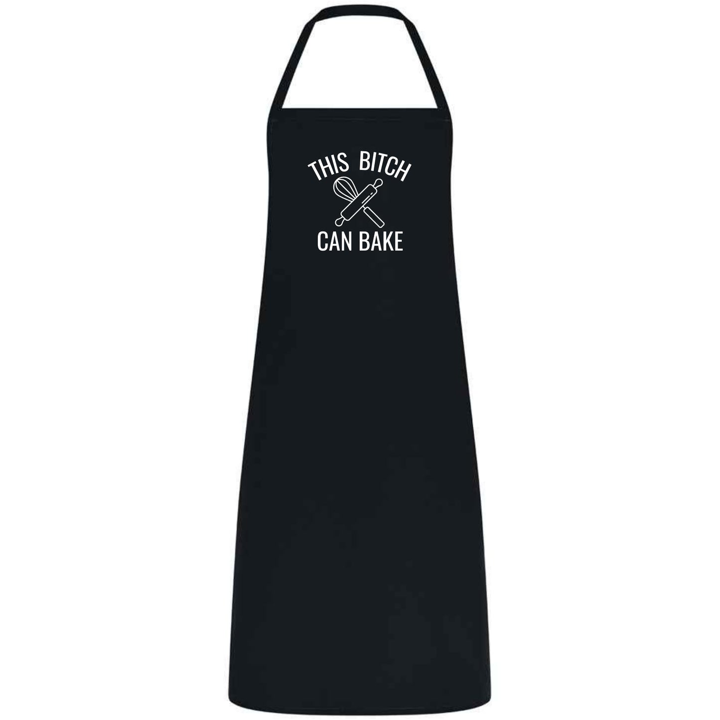 This Bitch Can Bake Funny Baking Apron for Women Multicolor Kitchen Apron Sassy Gift for Bakers Birthday Christmas Cooking