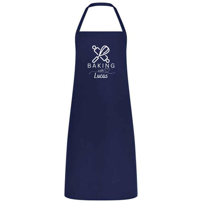 Personalized Chef Apron with Logo or Text Custom Apron for Women Men Multicolor Cooking, Baking, BBQ, Waiter, Waitress, Wedding Gift No Pockets