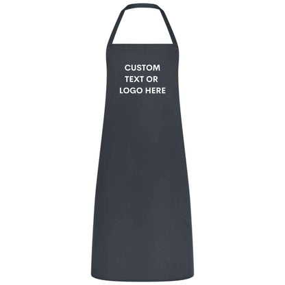 Personalized Chef Apron with Logo or Text Custom Apron for Women Men Multicolor Cooking, Baking, BBQ, Waiter, Waitress, Wedding Gift No Pockets