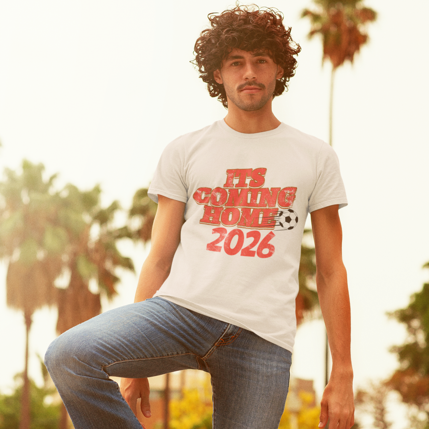 It's Coming Home 2026 | Retro Football T-Shirt | England Fan Gift
