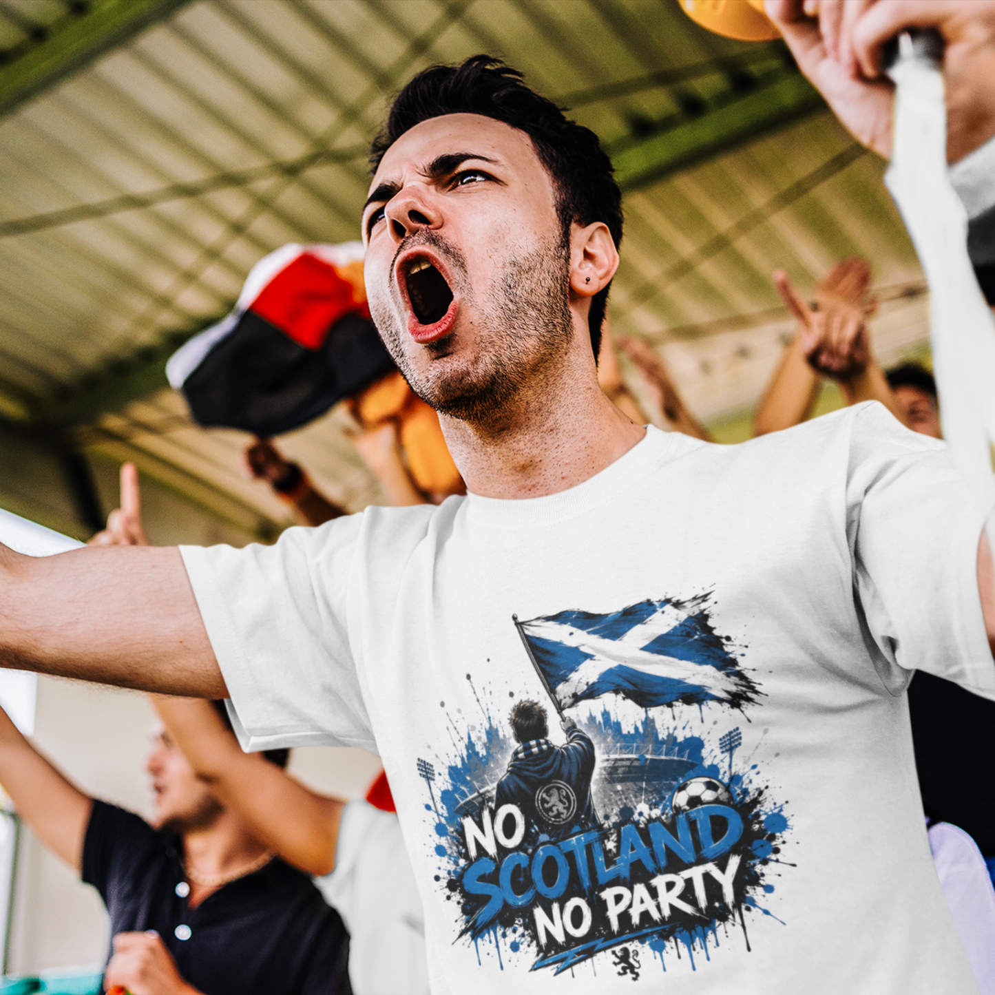 No Scotland No Party | Scotland Fan T-Shirt | World Cup 2026 Football Gift