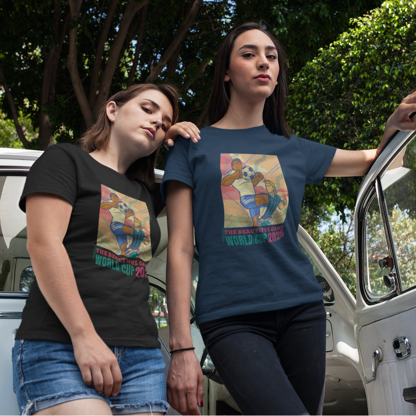 The Beautiful Game – Retro World Cup 2026 T-Shirt | Vintage Football Graphic Tee | FIFA Fan Gift - Top Tee