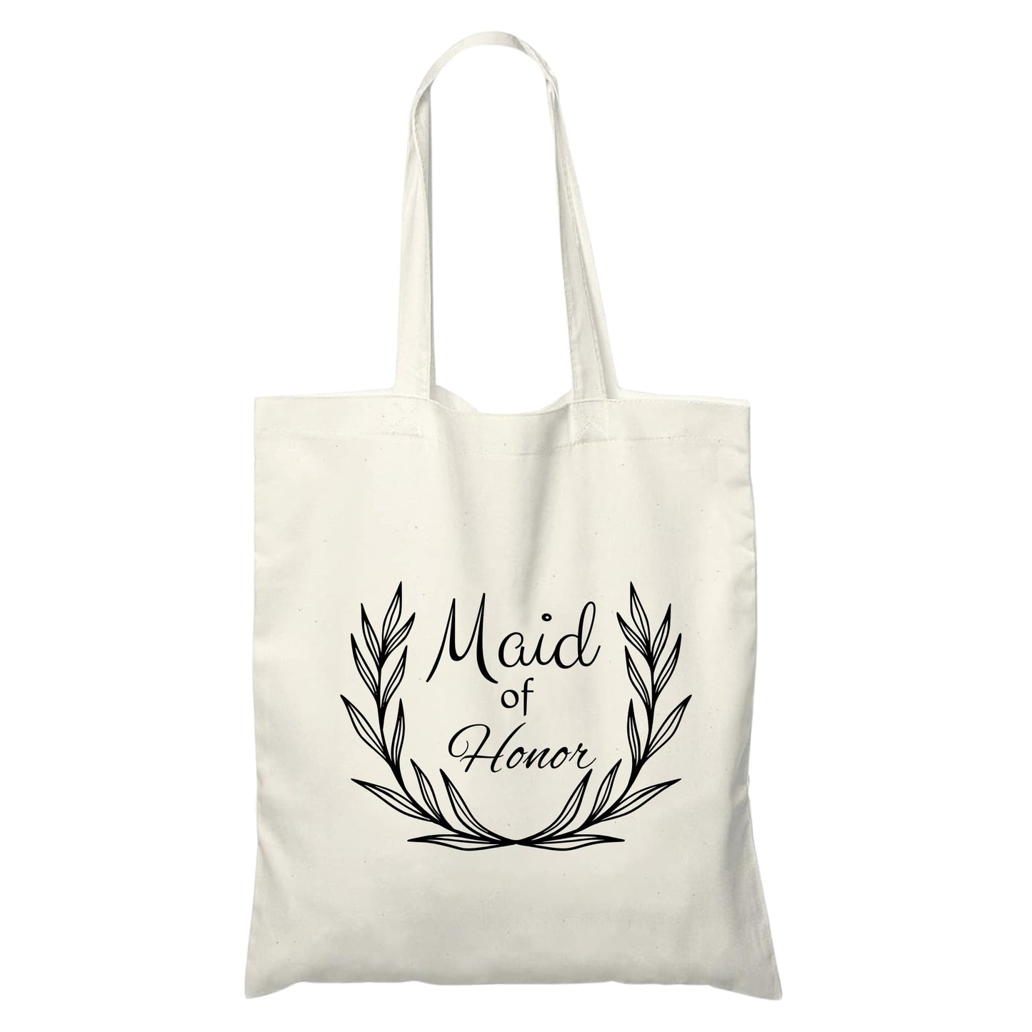 Be Buz Bridal Shower Gifts for Bride The Bride Maid Of Honour tote bag Hen Party Cotton Tote Reusable Casual Bag for Work Shopping Travel