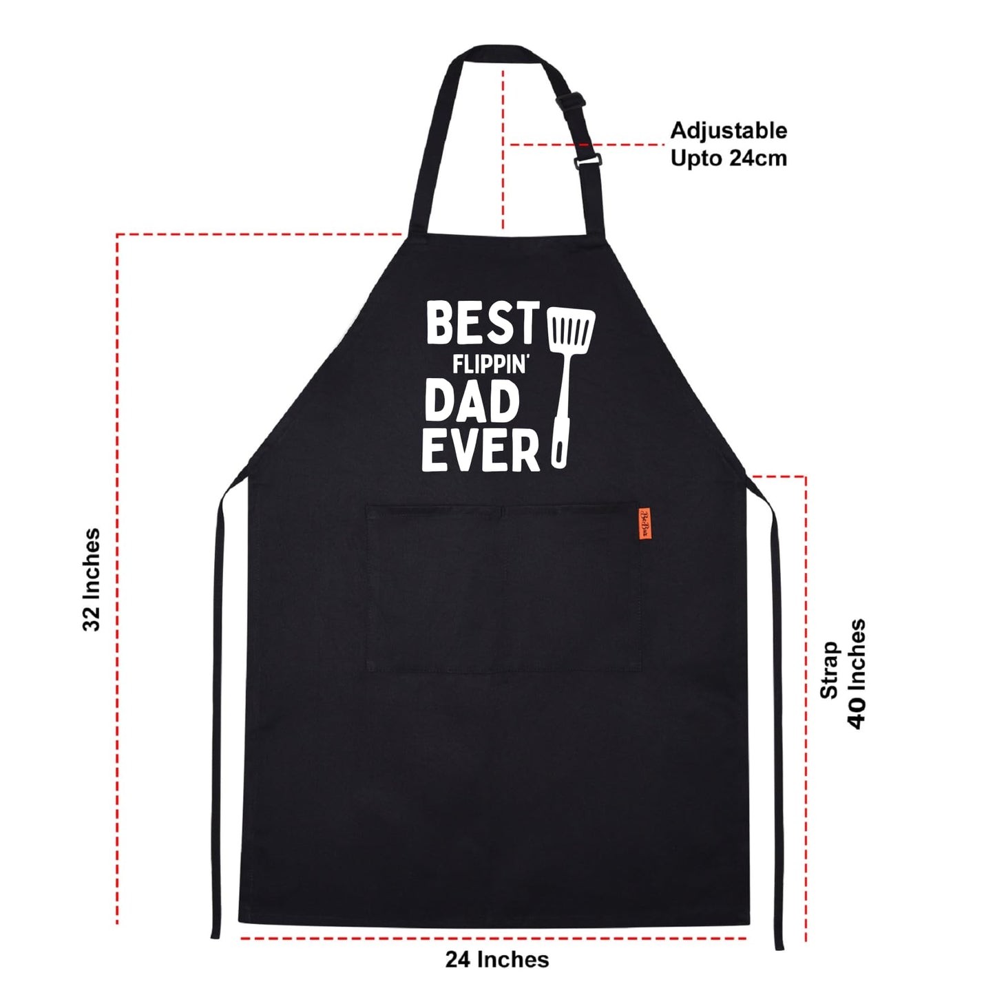 Best Flippin' Dad Ever Funny Aprons for men Printed Apron Gift for Her Chef Apron Kitchen Apron BBQ Apron Gift Baking Apron Father Day Gift