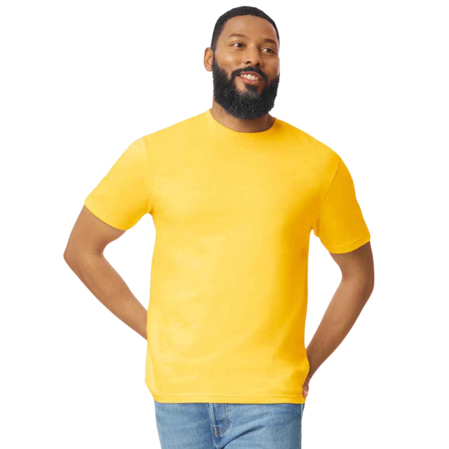 Be Buz Personalized T-Shirt, Custom Text and Image, Add Your Own Photo or Text, Unisex Cotton Crew Neck, Short Sleeve, Man Women Regular Fit - Top Tee