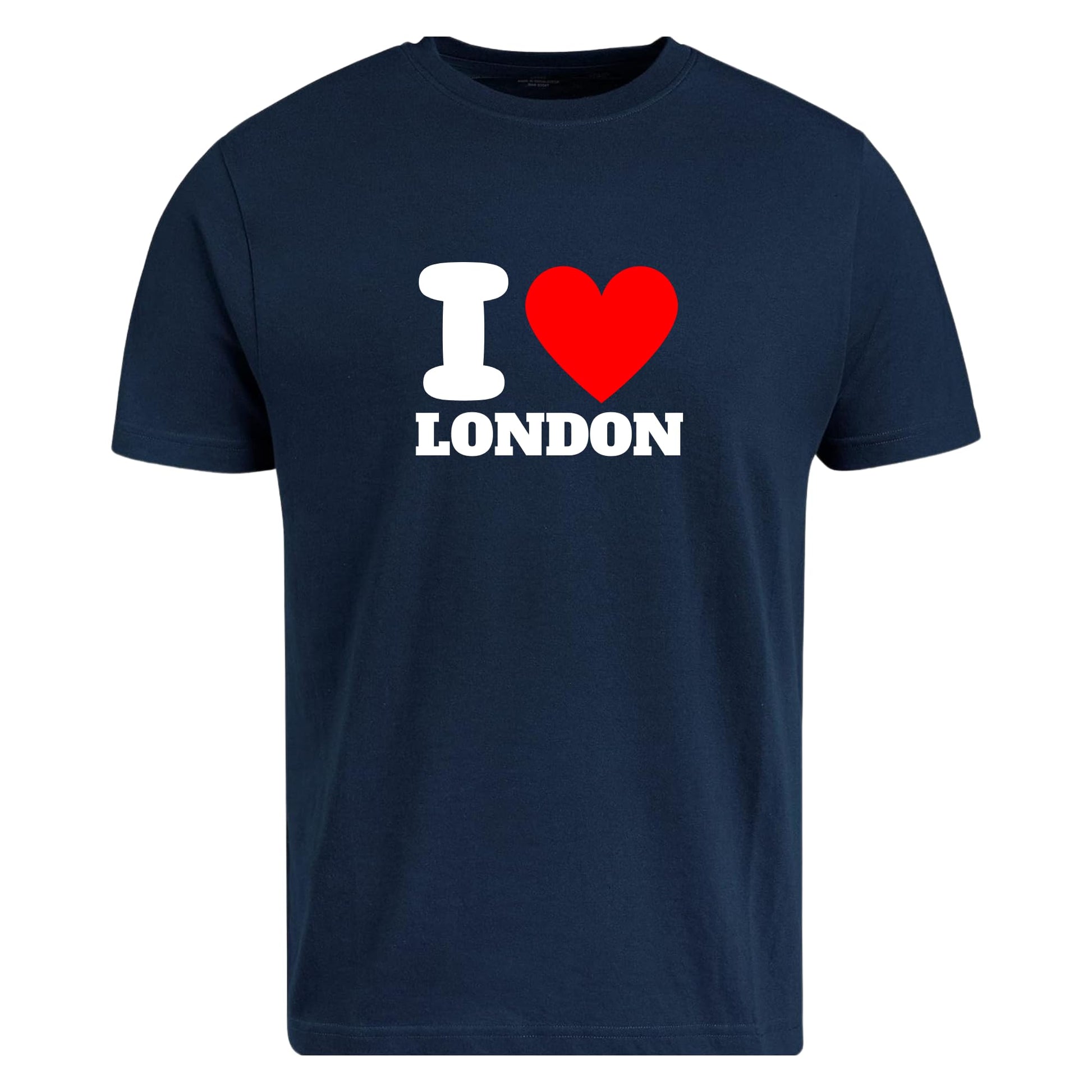 Be Buz I Love London T-Shirt Unisex Graphic Tee with Classic Heart Design Trendy UK Souvenir Shirt for Men and Women Travel Gift, British City Pride Shirt - Top Tee