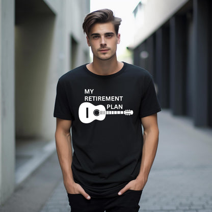 My Retirement Plan - Funny Music Lover T-Shirt - Top Tee