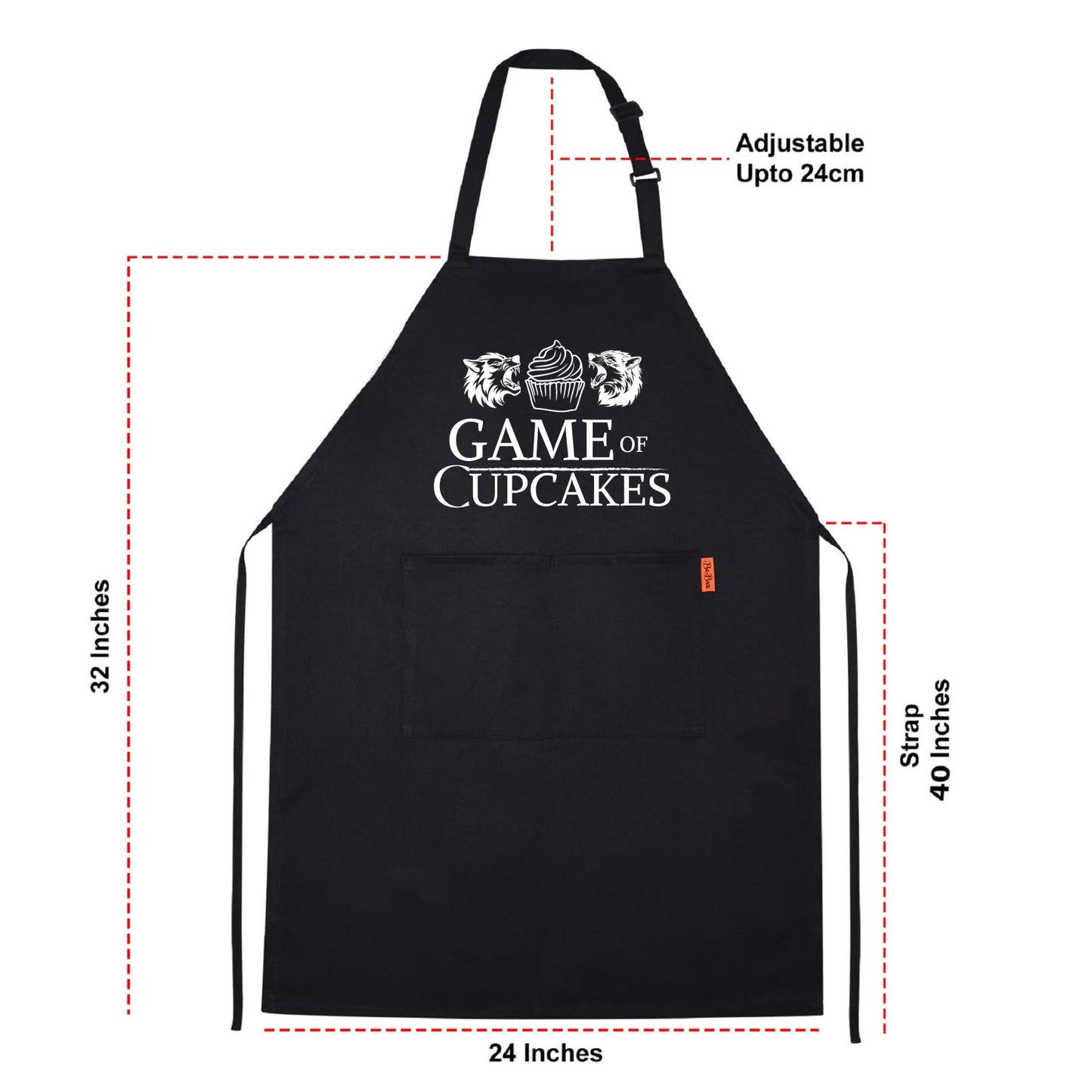Game of Cupcakes Funny Aprons for men Printed Apron Gift for Her Chef Apron Kitchen Apron BBQ Apron Gift Baking Apron Father Day Gift