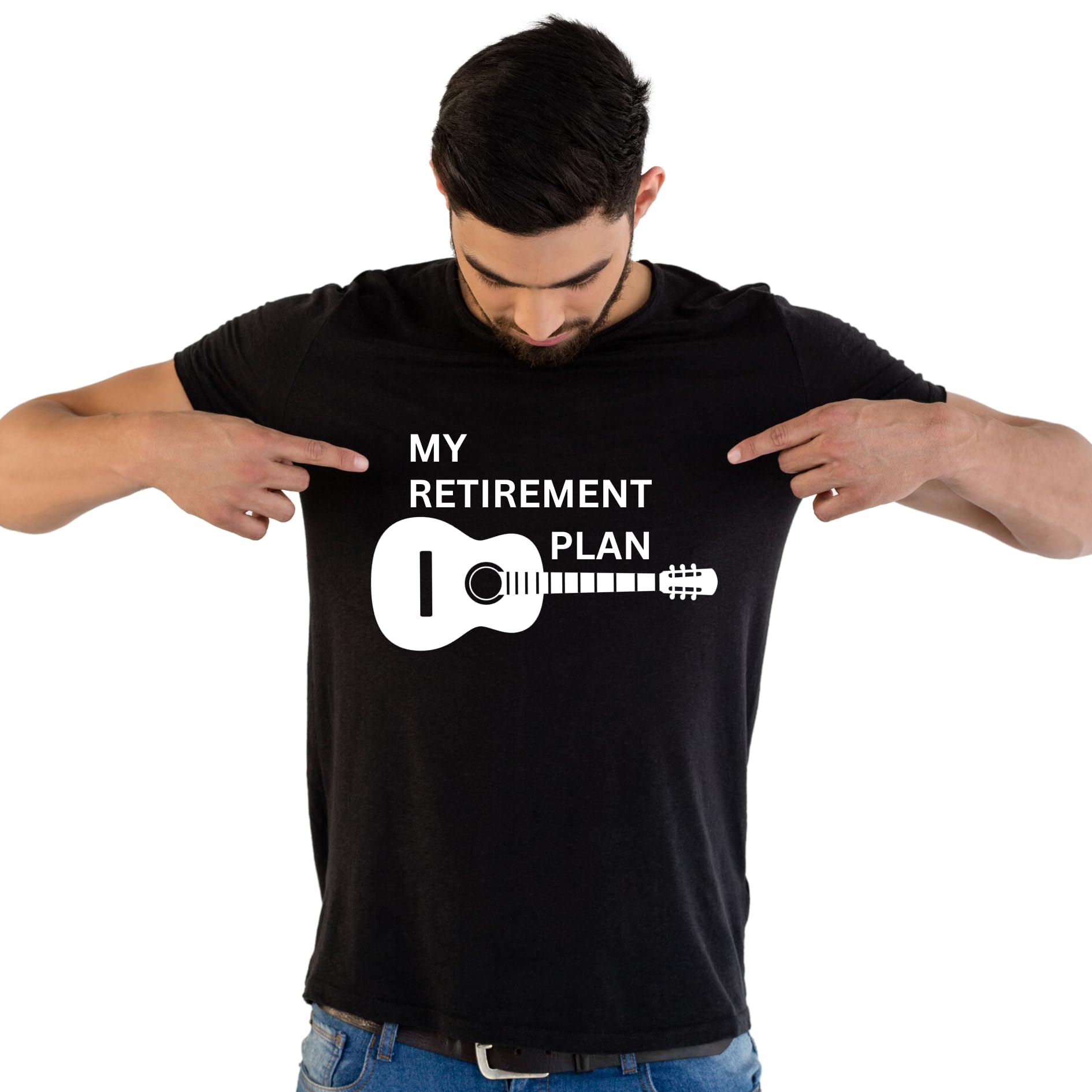 My Retirement Plan - Funny Music Lover T-Shirt - Top Tee