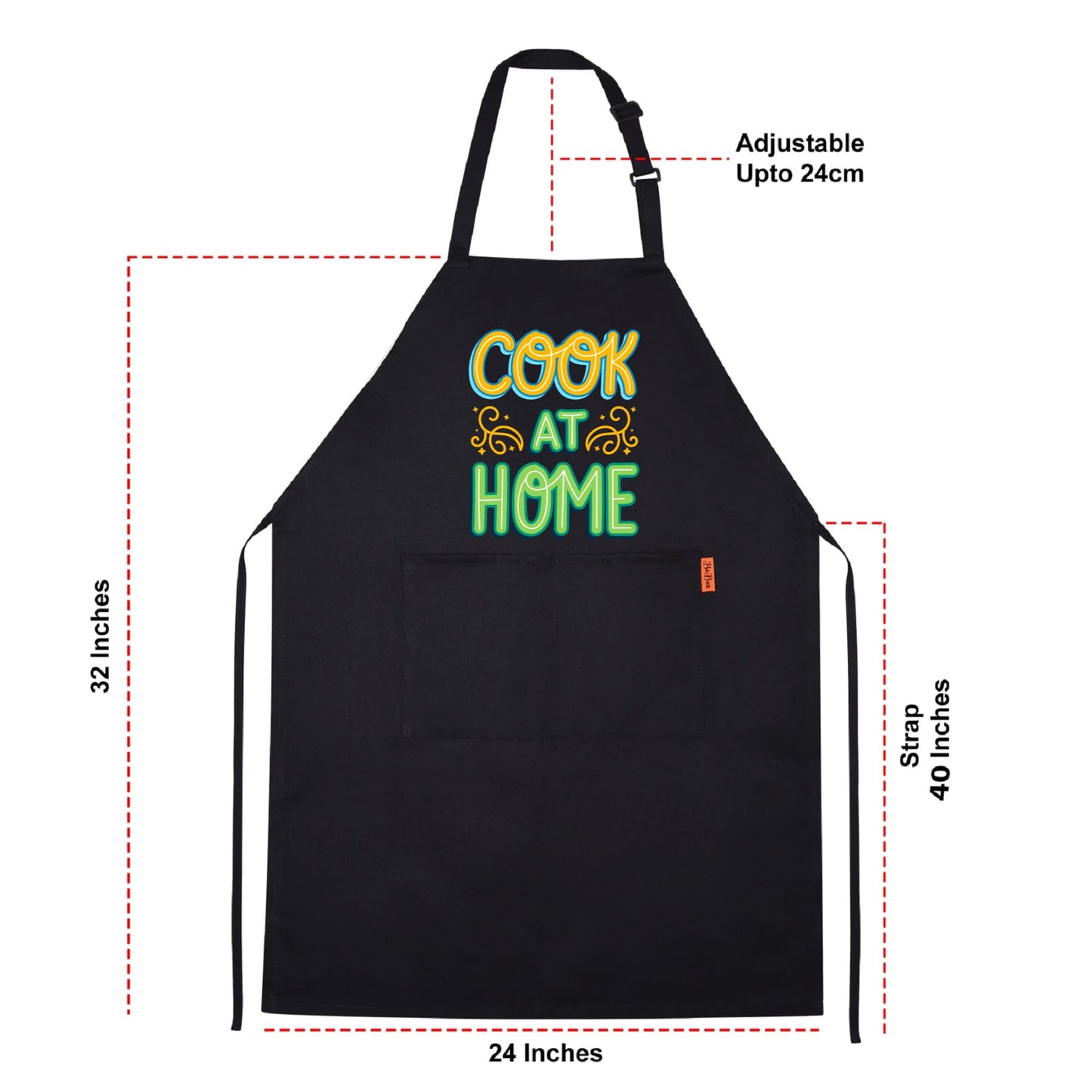 Cook At Home Funny Aprons for men Printed Apron Gift for Her Chef Apron Kitchen Apron BBQ Apron Gift Baking Apron Father Day Gift