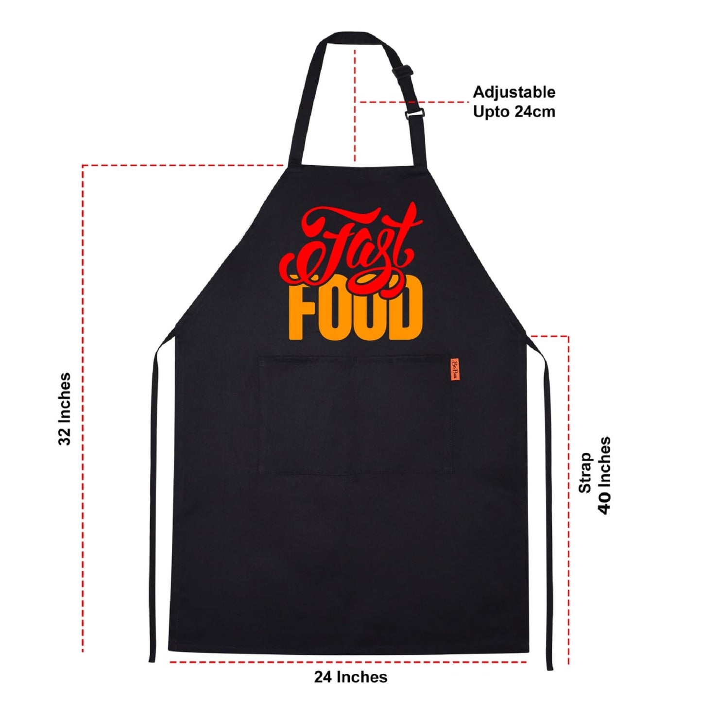 Fast Food Funny Aprons for men Printed Apron Gift for Her Chef Apron Kitchen Apron BBQ Apron Gift Baking Apron Father Day Gift