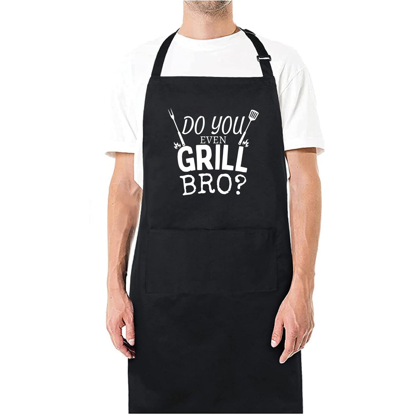Do You Even Grill Bro Funny Aprons for men Printed Apron Gift for Her Chef Apron Kitchen Apron BBQ Apron Gift Baking Apron Father Day Gift