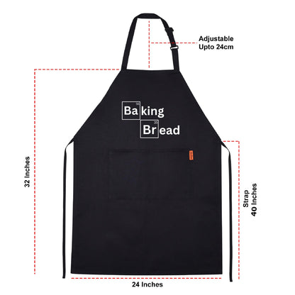 Baking Bread The Essential Bread Bakers Apron Funny Apron Dad Aprons Gift for Him Aprons for Mens Chef Apron Baking Apron Father Day Gift Black Apron