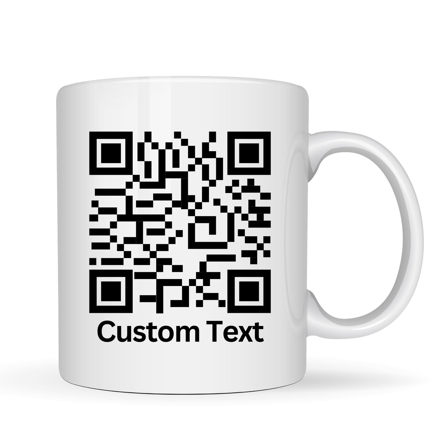 Custom QR Code Mug - 11oz Ceramic Coffee Cup