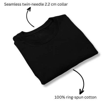 Be Buz Customise Any Text Any Photo Any Colour Adults Logo Printed Unisex Men Women Summer Winter Cotton Crew Neck Casual T-Shirt - Top Tee