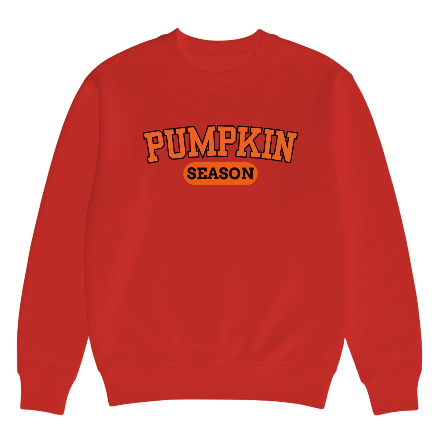 Be Buz Pumpkin Season Sweatshirt Crewneck Women and Men Autumn Halloween Pullover Unisex Sweater for Pumpkin Lovers