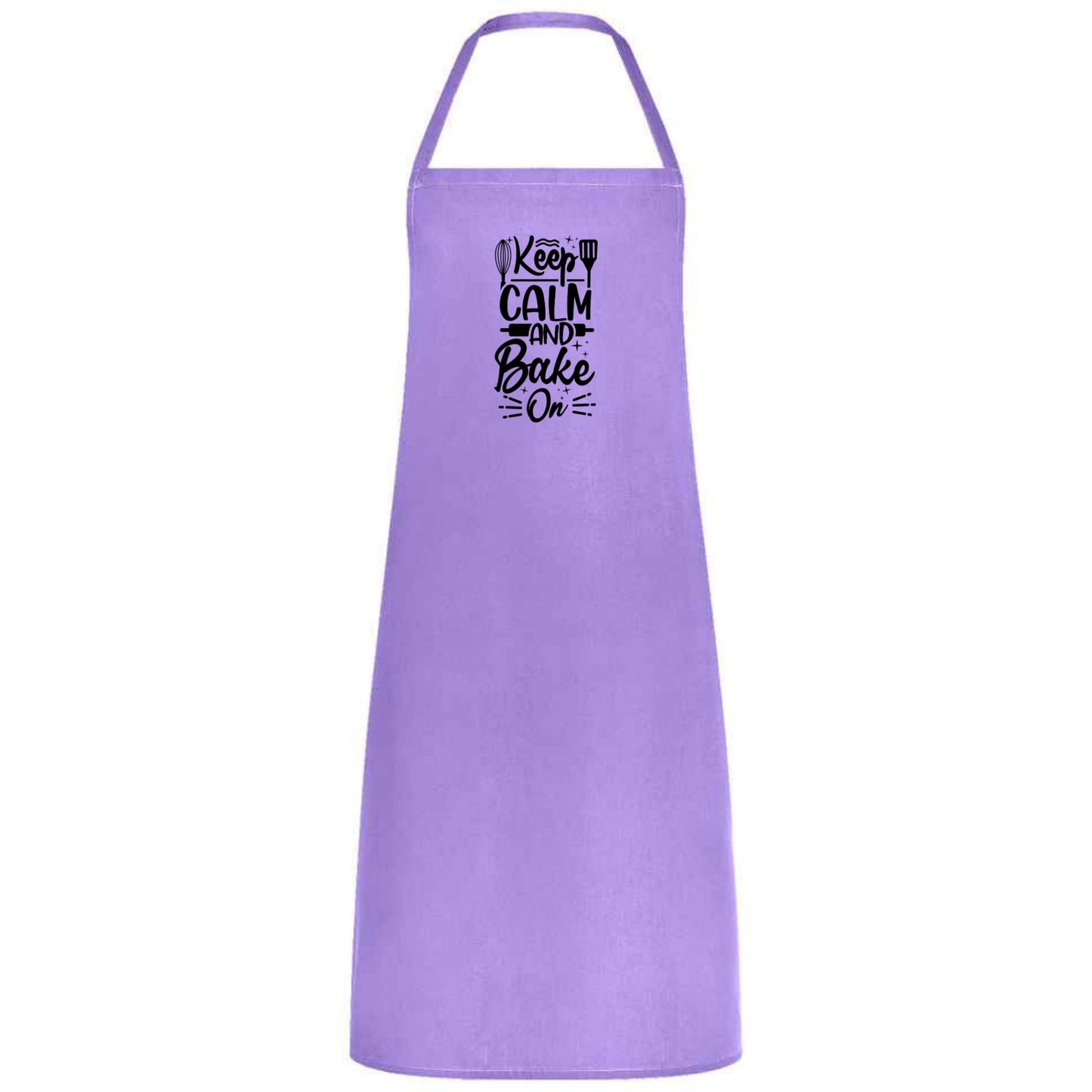 Keep Calm and Baker On Apron Funny Multicolor Baking Apron for Men and Women Kitchen Gift for Bakers Cooking Birthday and Holiday