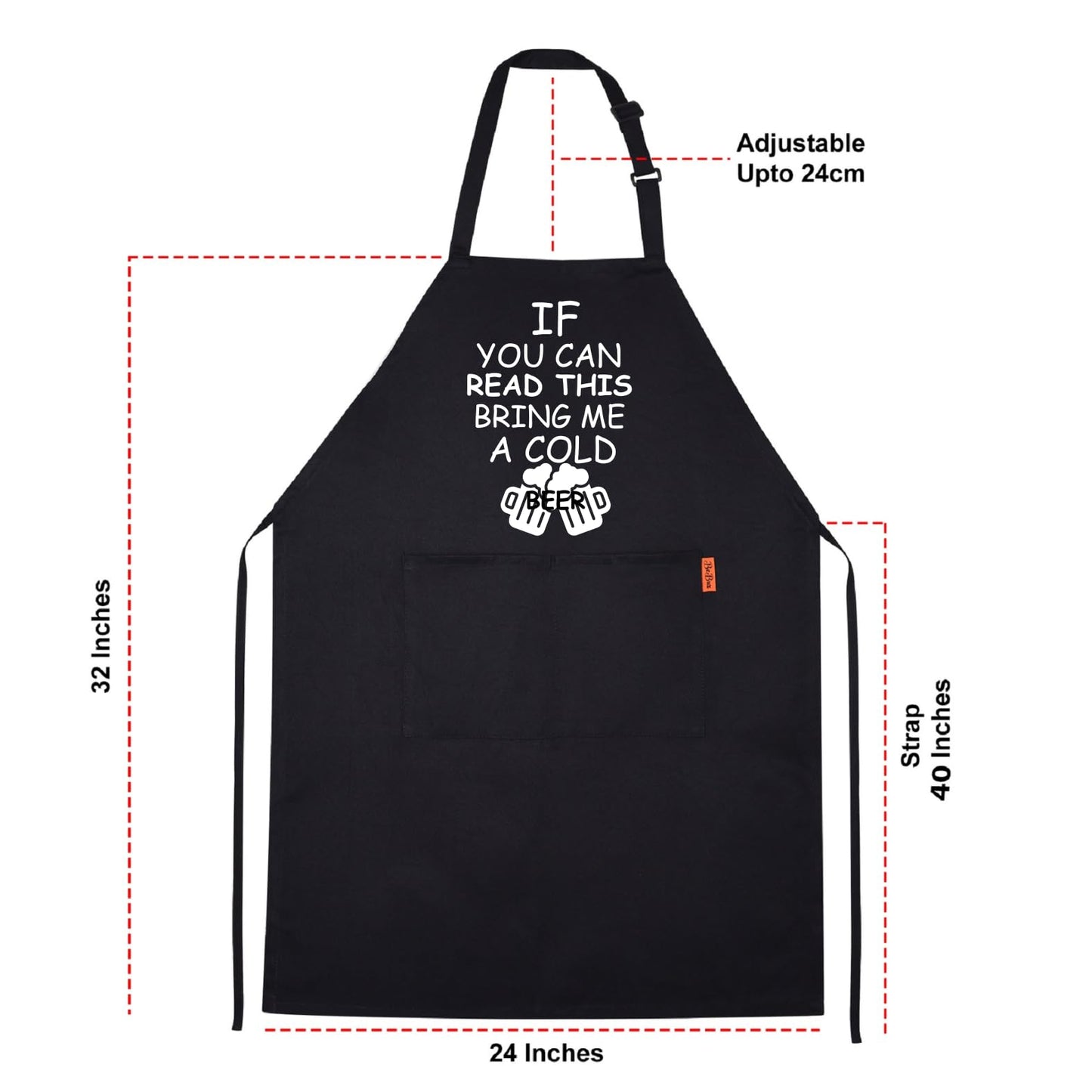 If You Can Read This Bring Me A Cold Beer Funny Aprons for men Printed Apron Gift for Her Chef Apron Kitchen Apron BBQ Apron Gift Baking Apron Father Day Gift