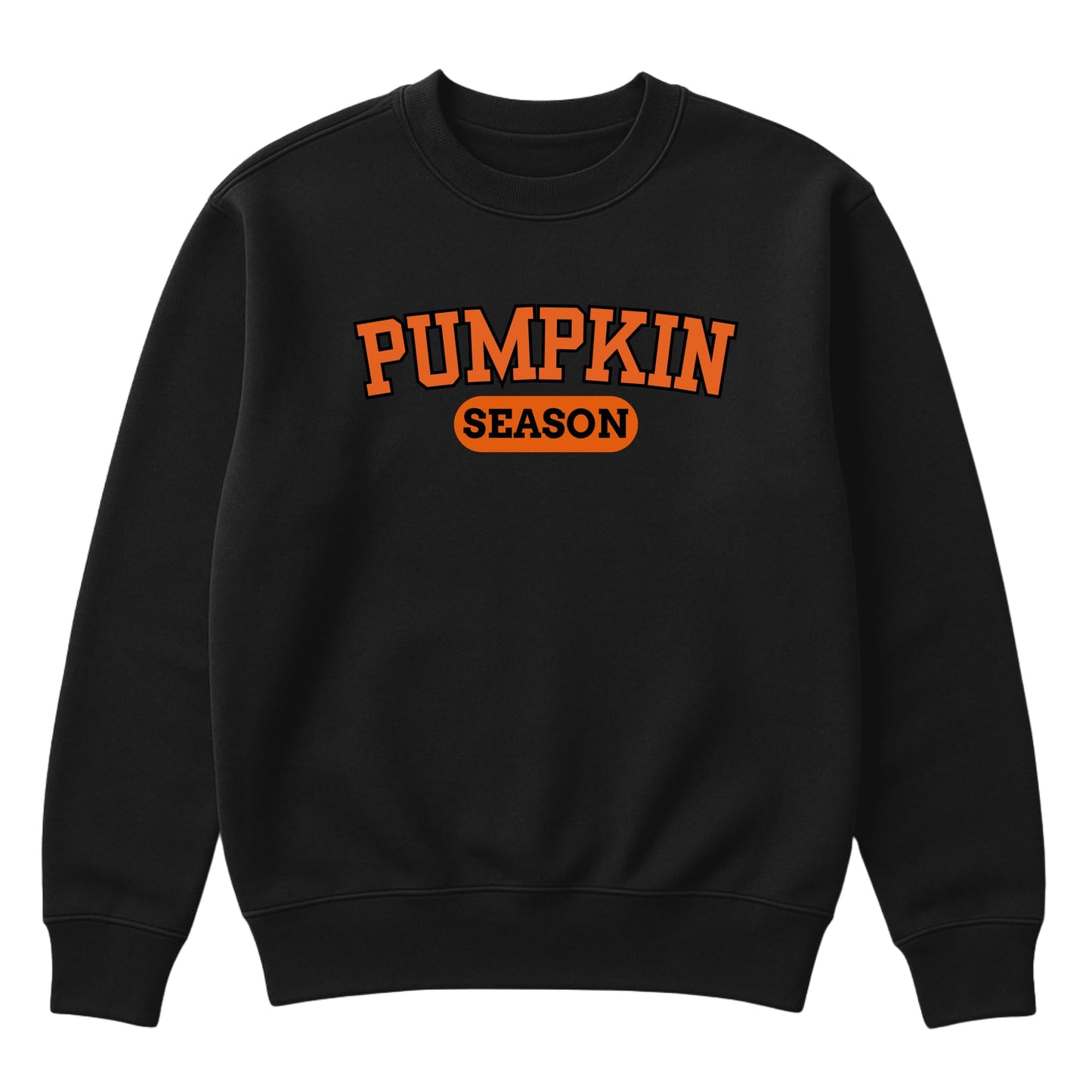 Be Buz Pumpkin Season Sweatshirt Crewneck Women and Men Autumn Halloween Pullover Unisex Sweater for Pumpkin Lovers