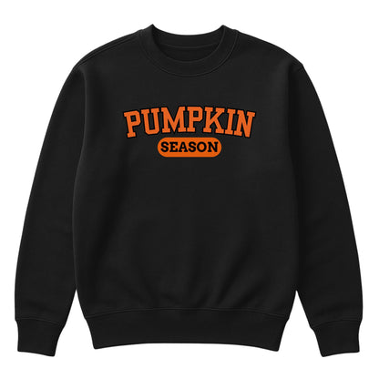 Be Buz Pumpkin Season Sweatshirt Crewneck Women and Men Autumn Halloween Pullover Unisex Sweater for Pumpkin Lovers