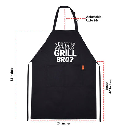 Do You Even Grill Bro Funny Aprons for Men Printed Apron Gift for Him Chef Apron Kitchen Apron BBQ Apron Gift Baking Apron Father Day Gift