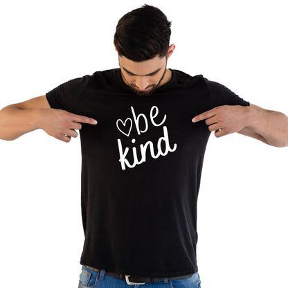 Be Kind, Be Nice - Positive Slogan T-Shirt - Top Tee