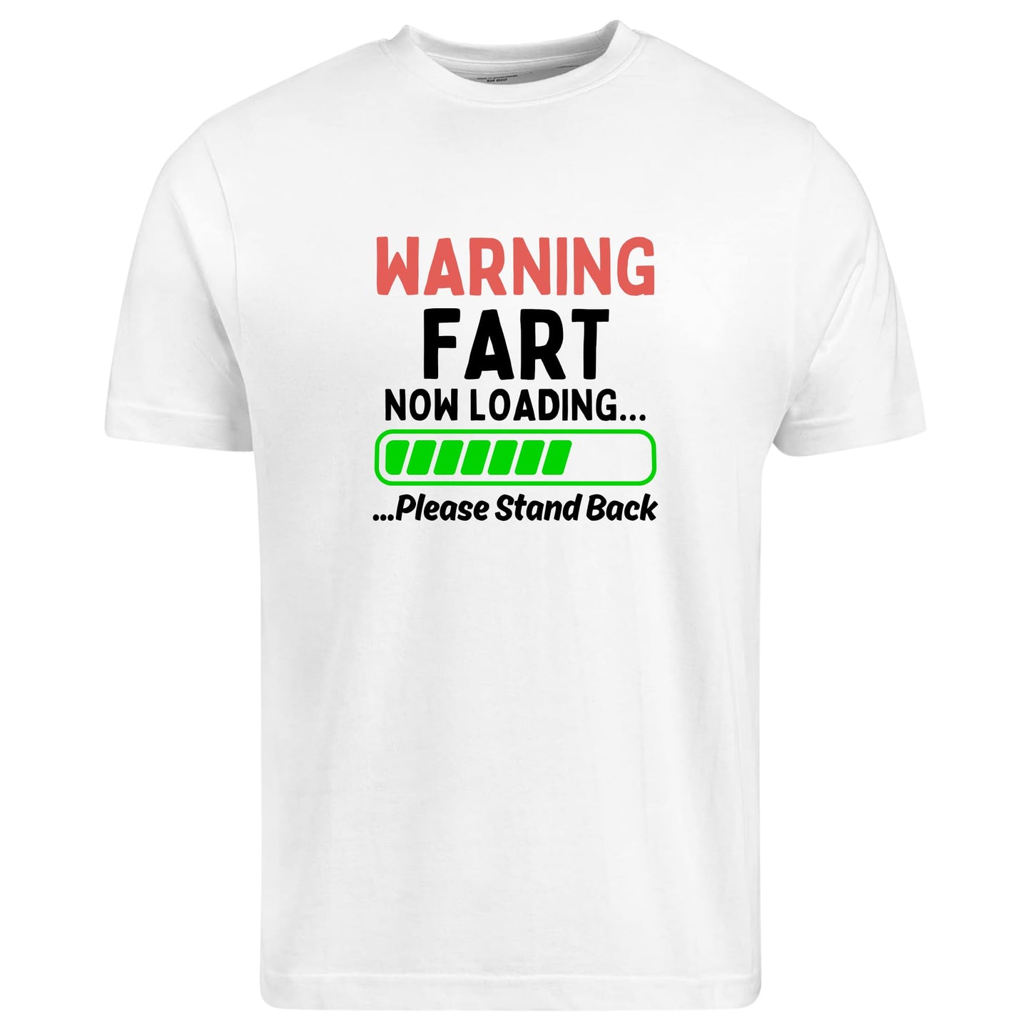 Be Buz Warning Fart Now Loading Please Stand Back T-Shirt Funny Fart Joke Shirt Gas Humor Tee for Men - Top Tee