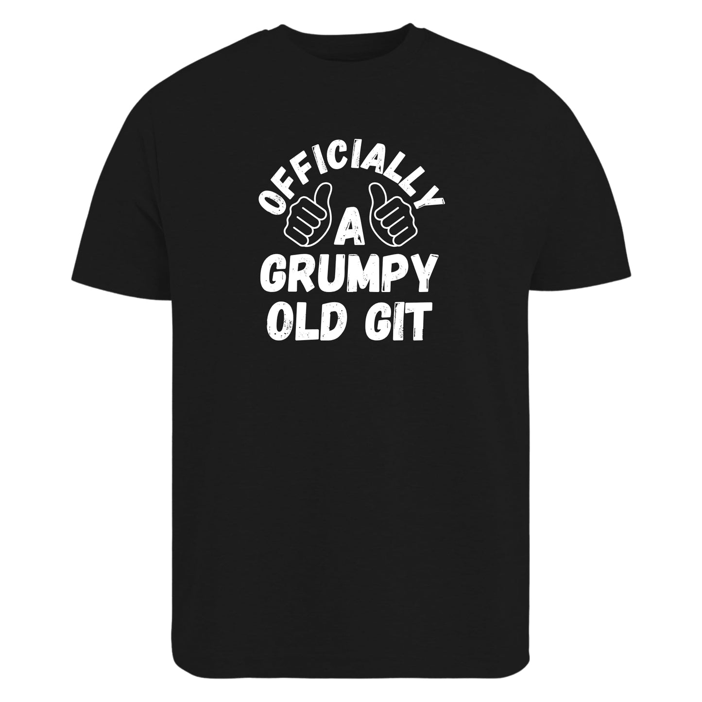 Be Buz Officially a Grumpy Old Git T-Shirt Funny Old Man Birthday Gift Sarcastic Aging Shirt Gift for Dad Grandpa Husband - Top Tee