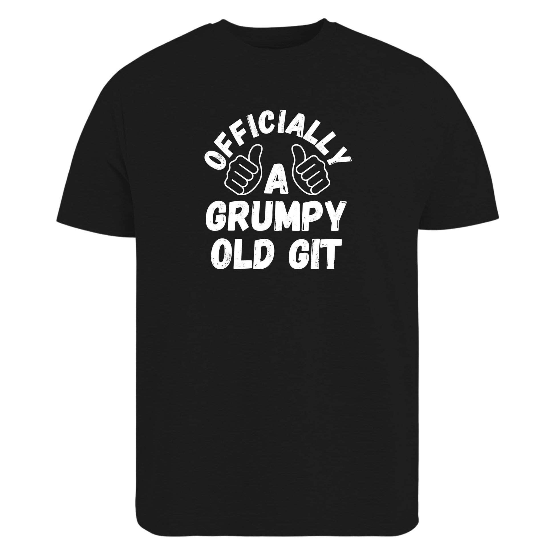 Be Buz Officially a Grumpy Old Git T-Shirt Funny Old Man Birthday Gift Sarcastic Aging Shirt Gift for Dad Grandpa Husband - Top Tee