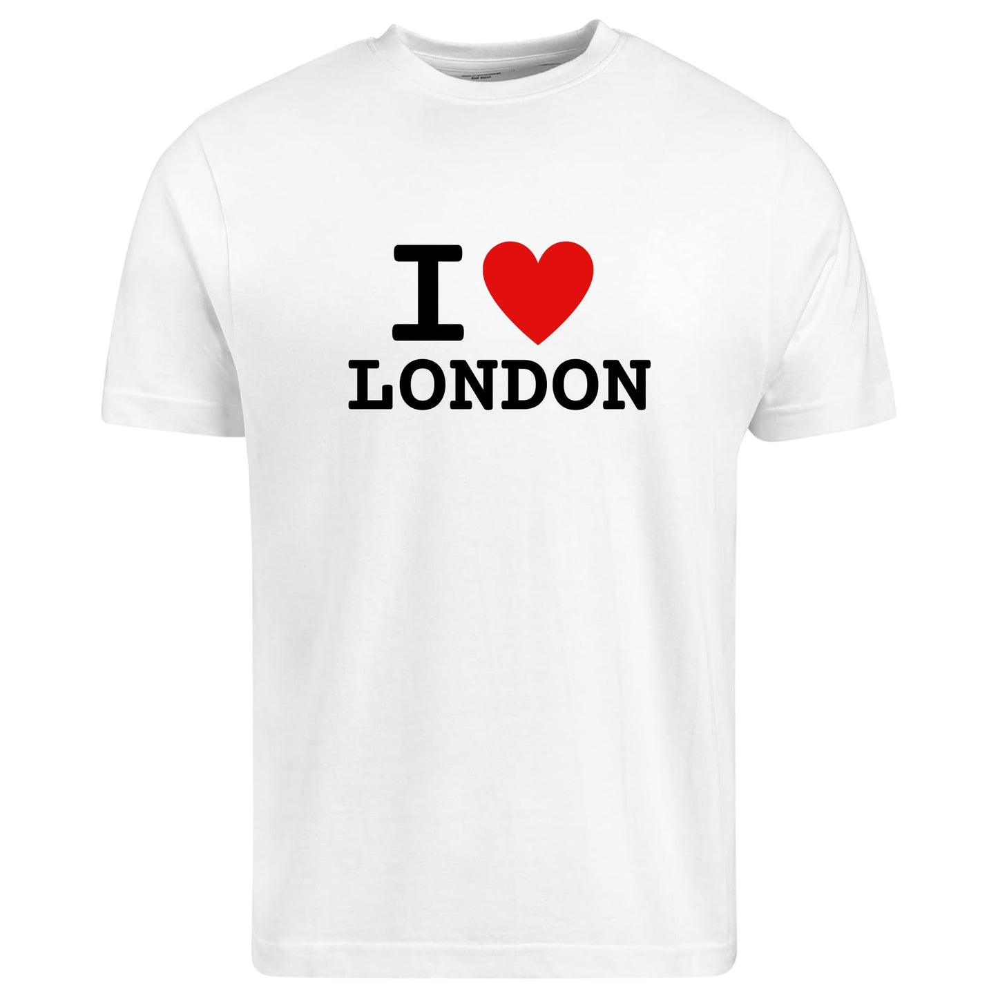 Be Buz I Love London T-Shirt, Unisex Cotton Graphic Tee, Classic Heart Design, British City Pride, Trendy UK Souvenir Shirt for Men and Women Travel Gift