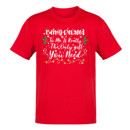 Merry Christmas and Happy New Year 2024 Jingle Bells Printed Adults Unisex Men Women Cotton Crew Neck Casual T-Shirt - Top Tee