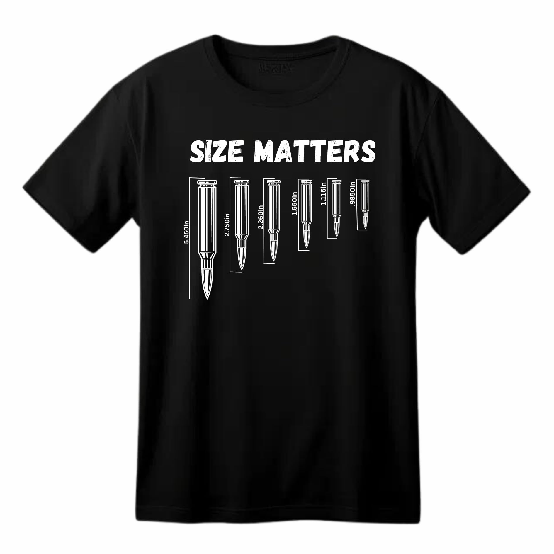 Size Matters - Funny Sarcastic T-Shirt - Top Tee