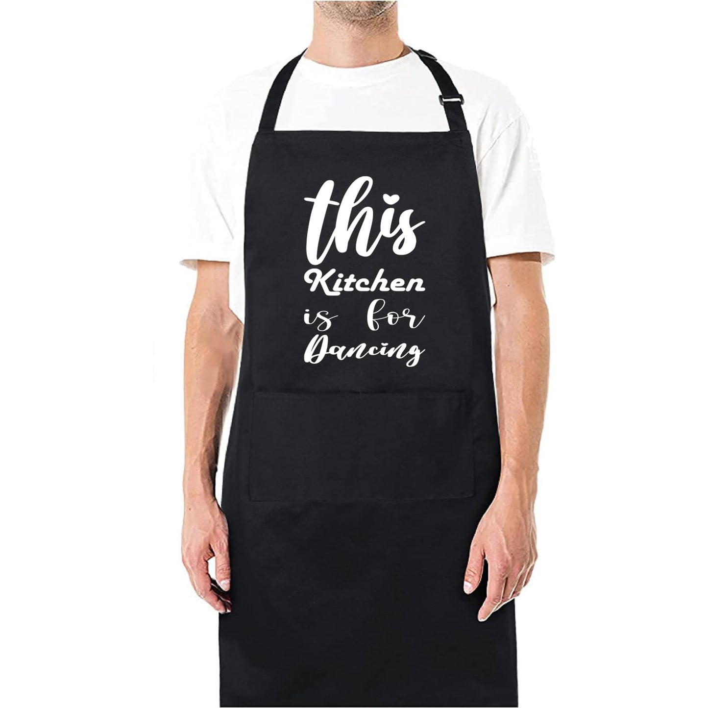 This Kitchen Is For Dancing Funny Aprons for men Printed Apron Gift for Her Chef Apron Kitchen Apron BBQ Apron Gift Baking Apron Father Day Gift