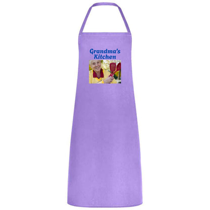 Personalized Chef Apron with Logo or Text Custom Apron for Women Men Multicolor Cooking, Baking, BBQ, Waiter, Waitress, Wedding Gift No Pockets