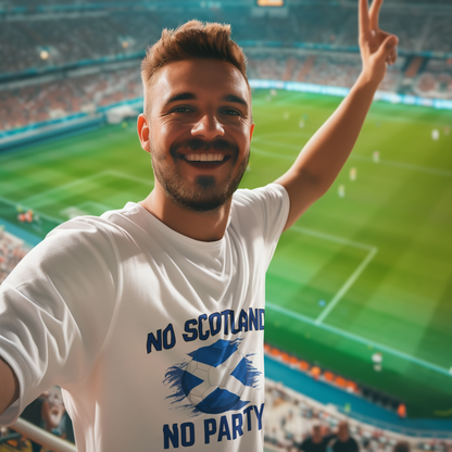 No Scotland No Party | World Cup 2026 T-Shirt | Football Fan Gift