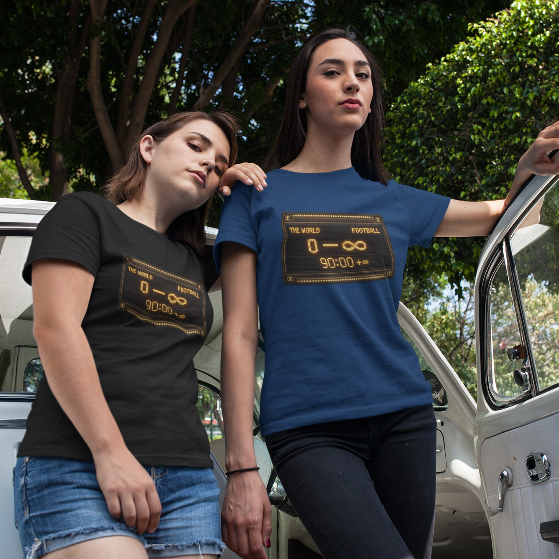 Retro Scoreboard Football T-Shirt – 90:00 +∞ – World Cup 2026 - Top Tee