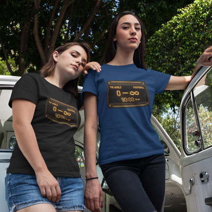 Retro Scoreboard Football T-Shirt – 90:00 +∞ – World Cup 2026 - Top Tee